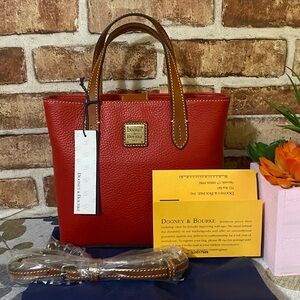 Dooney & Bourke nwt Red mini Waverly Tote crossbody
